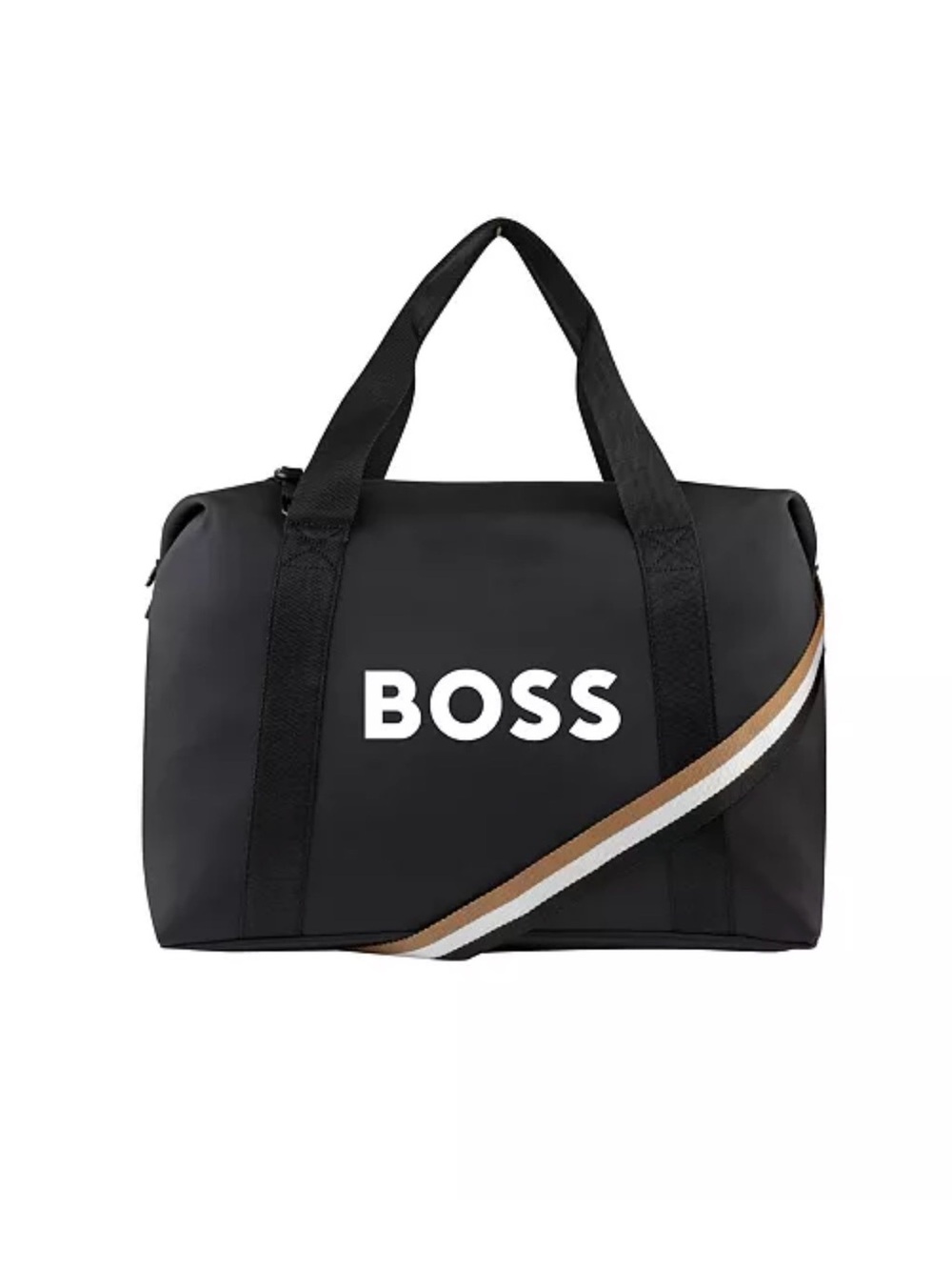 Hugo Boss black travel bag / duffle bag / weekender bag